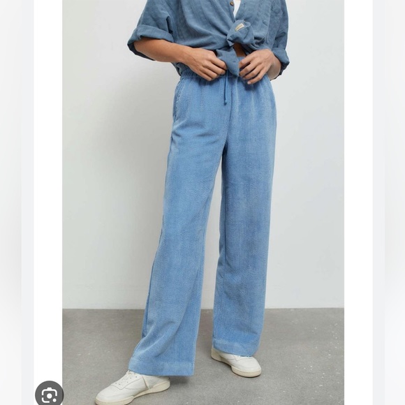 Urban Outfitters Blue Straight Leg Pants - Picture 3 of 7